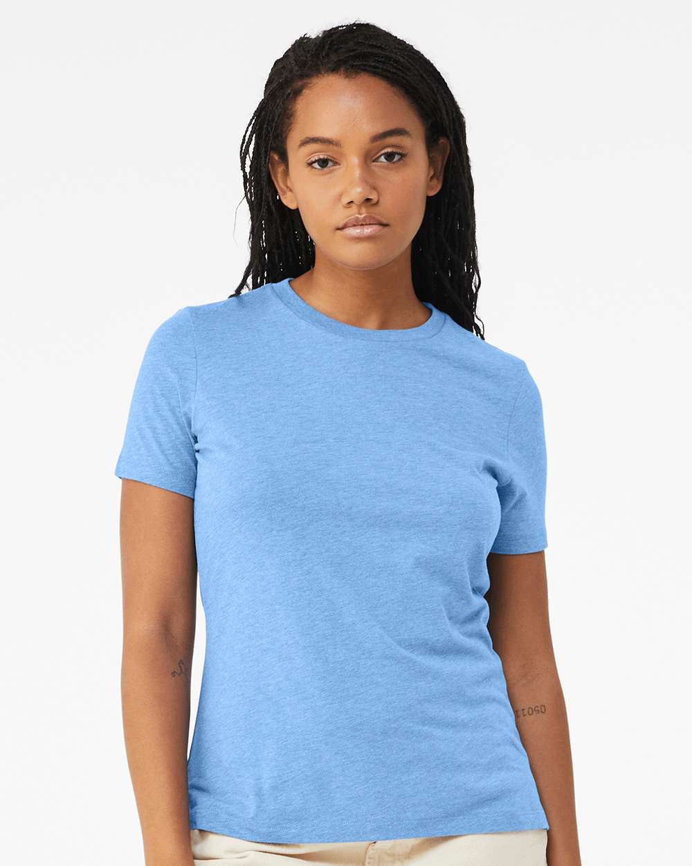 HEATHER RELAXED FIT TEE - WOMEN
