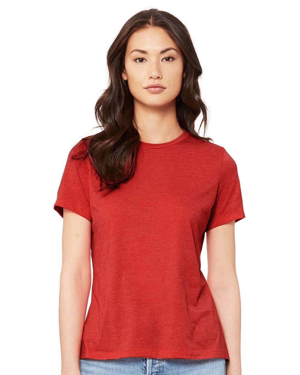 HEATHER RELAXED FIT TEE - WOMEN