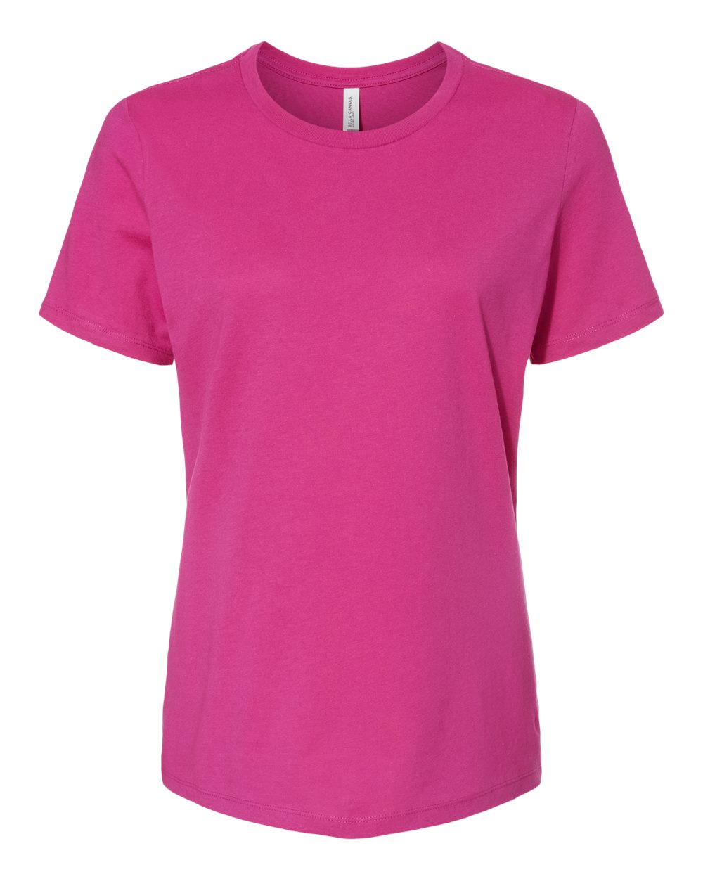 SOLID RELAXED FIT TEE - WOMEN