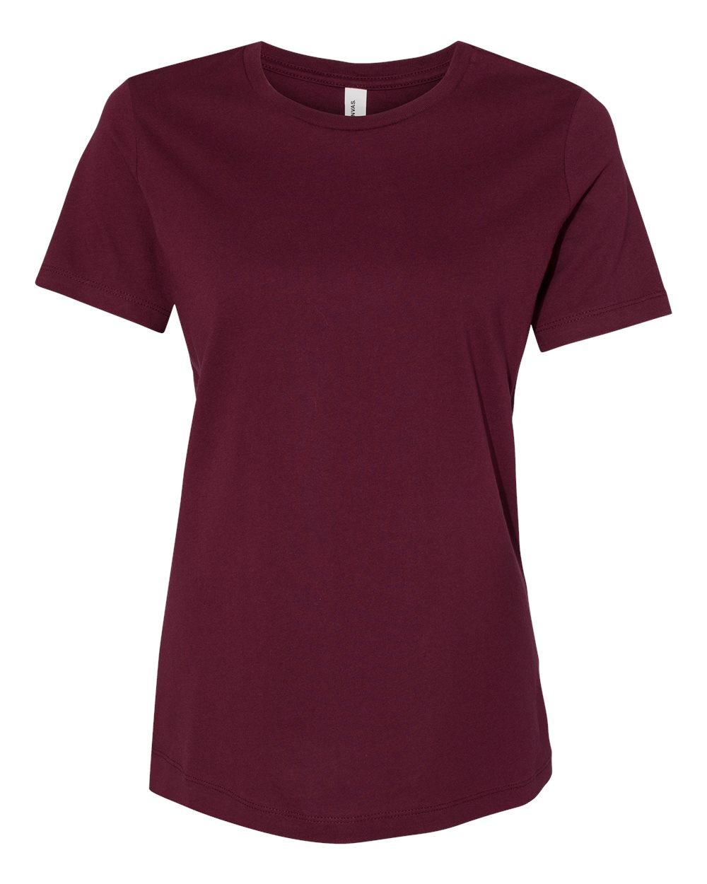 SOLID RELAXED FIT TEE - WOMEN