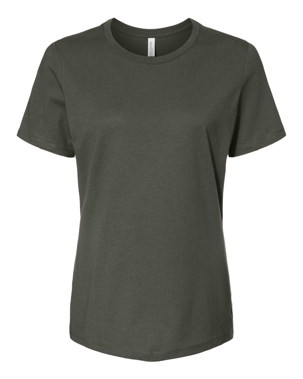 SOLID RELAXED FIT TEE - WOMEN