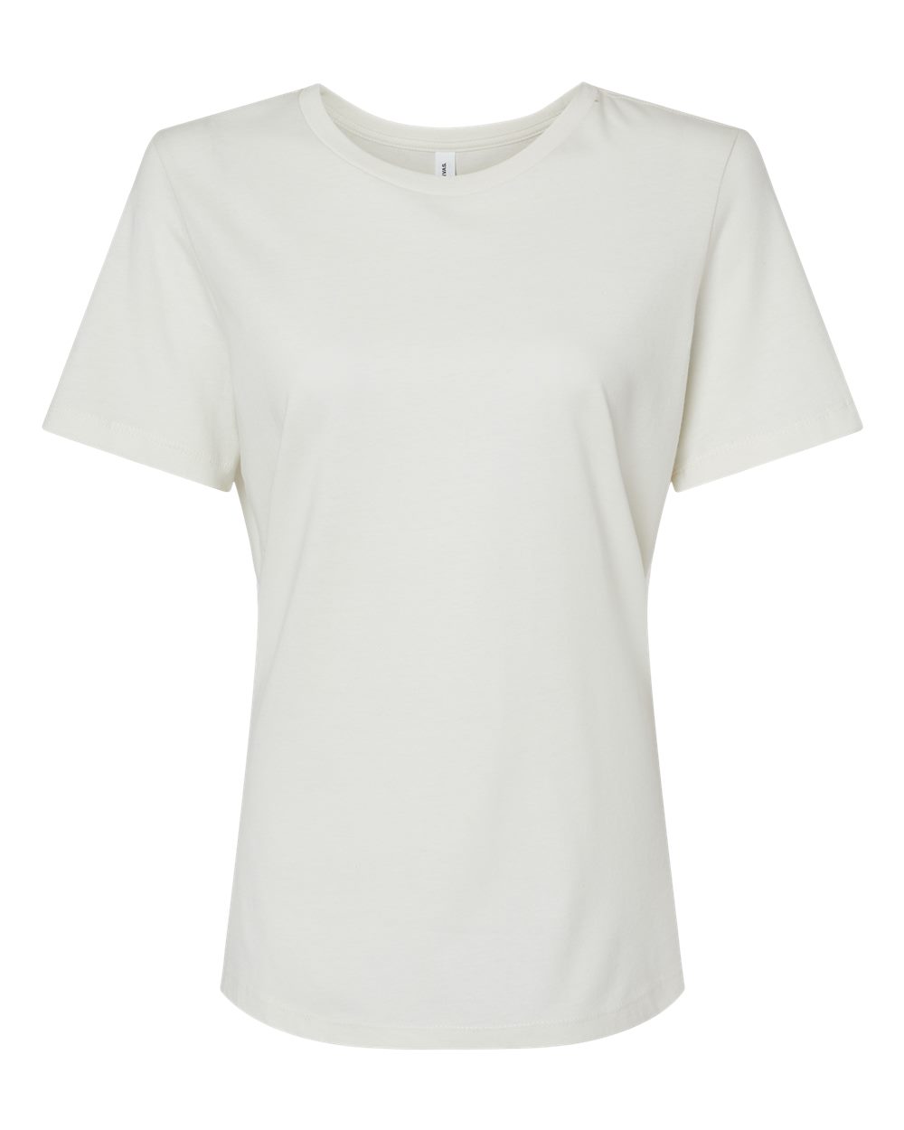 SOLID RELAXED FIT TEE - WOMEN