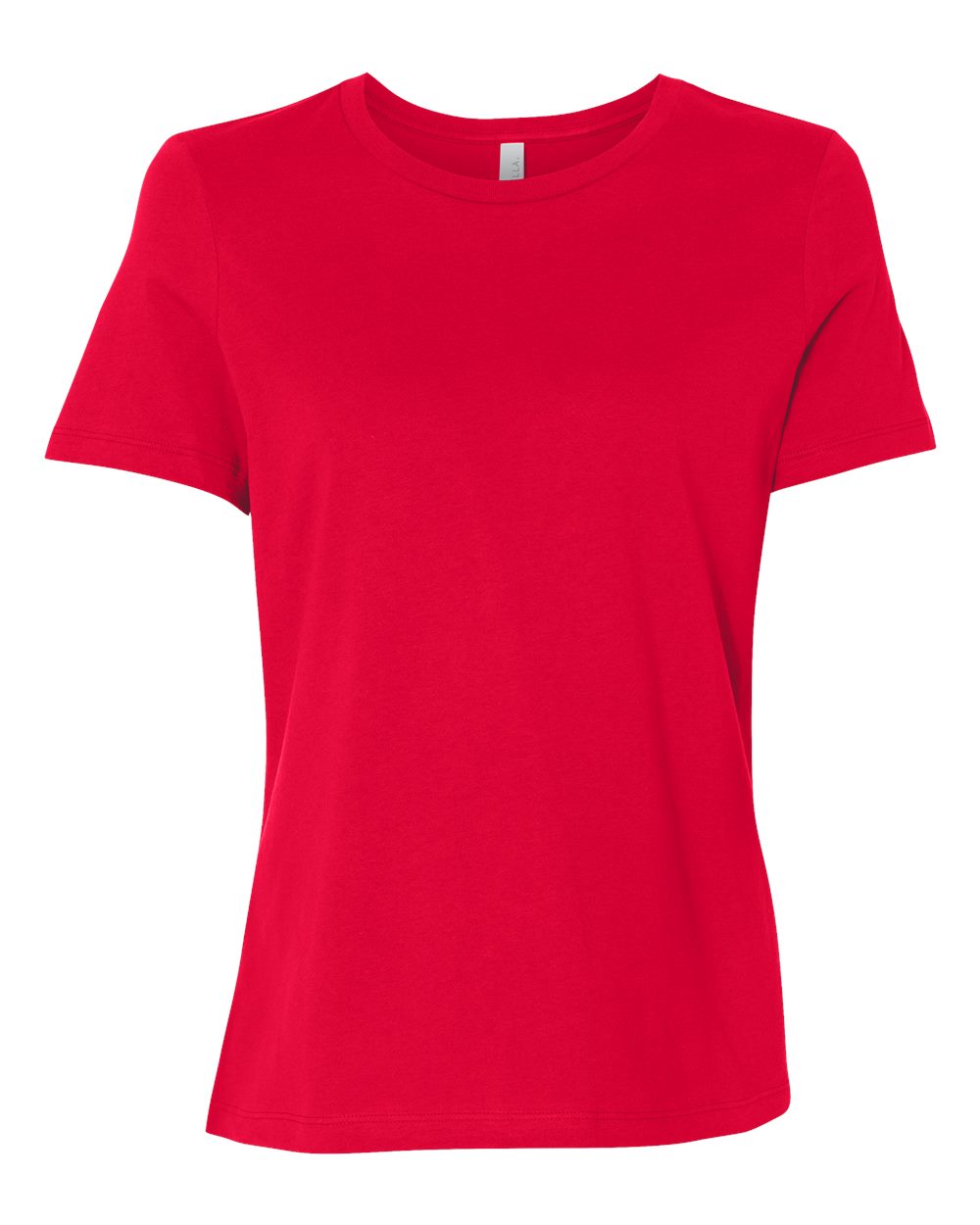 SOLID RELAXED FIT TEE - WOMEN