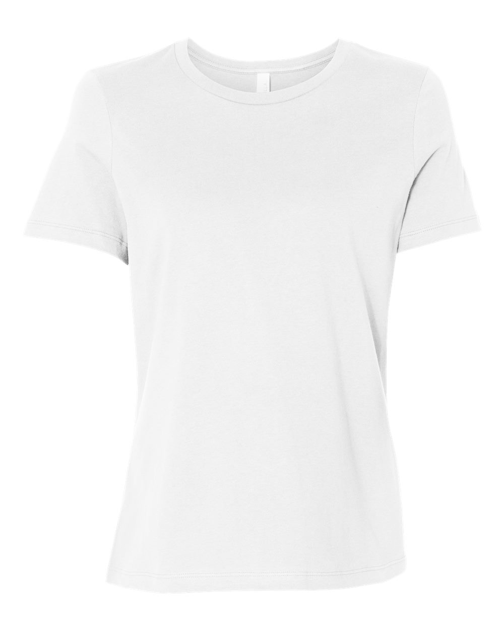 SOLID RELAXED FIT TEE - WOMEN